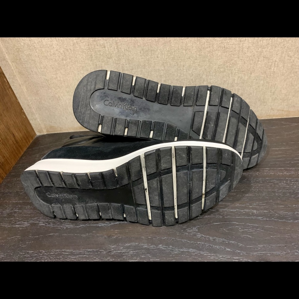 Calvin Klein Men's Kovan Sneaker Black/White Size 10.5 Style # 34F0866